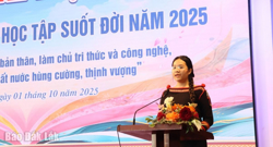 Khai mạc Tuần lễ hưởng ứng học tập suốt đời năm 2025