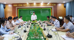 Bảo đảm tiến độ làm giàu, làm sạch cơ sở dữ liệu về đất đai