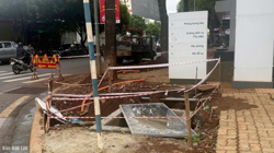Tạm dừng thi công cải tạo vỉa hè phường Buôn Ma Thuột