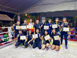 Giải vô địch các câu lạc bộ Kick boxing toàn quốc: Đắk Lắk đoạt 10 huy chương các loại