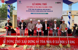 Động thổ xây dựng 158 căn hộ nhà ở xã hội tại EcoPalace Buôn Ma Thuột