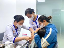 Chiến dịch tiêm chủng ngừa dịch sởi đợt 2 đạt 96%