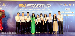 Đắk Lắk có một dự án đoạt giải Ba tại Cuộc thi học sinh, sinh viên với ý tưởng khởi nghiệp lần thứ VII