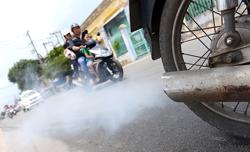 Kiểm định khí thải xe gắn máy để bảo vệ môi trường, sức khỏe người dân