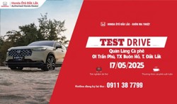 CHƯƠNG TRÌNH LÁI THỬ XE CÙNG HONDA ÔTÔ ĐẮK LẮK
