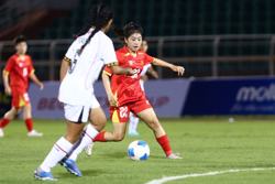 U19 nữ Việt Nam dẫn đầu bảng A giải Đông Nam Á
