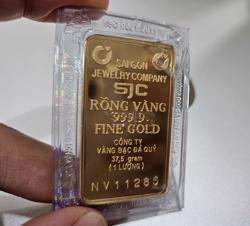 Giá vàng miếng SJC chạm mốc 122 triệu đồng/lượng vào sáng 22-7