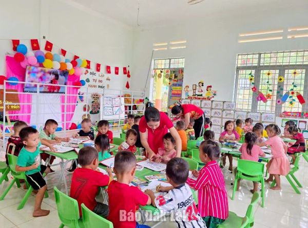 Xã Cư Pui: Chú trọng nâng cao chất lượng dạy và học