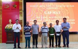 Xã Buôn Đôn gặp mặt già làng, người có uy tín