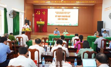 HĐND phường Tân Lập thông qua 3 nghị quyết quan trọng