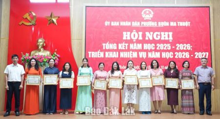 Phường Buôn Ma Thuột đổi mới quản trị, nâng cao chất lượng giáo dục
