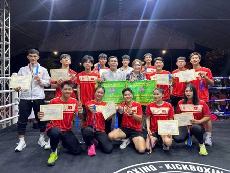 Giải vô địch Kick boxing quốc gia 2026: Đắk Lắk đoạt 4 huy chương Vàng