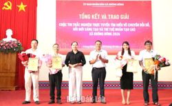 Xã Krông Bông: 100% hồ sơ được tiếp nhận trực tuyến