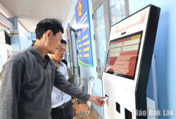 Ea Knốp chú trọng nâng cao chất lượng phục vụ người dân và doanh nghiệp