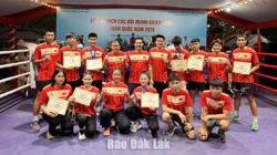 Giải vô địch các đội mạnh kick boxing toàn quốc: Đắk Lắk đoạt 7 huy chương