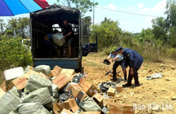 Tiêu hủy hơn 90.000 đơn vị mỹ phẩm, bì thức ăn cho chó, mèo không rõ nguồn gốc