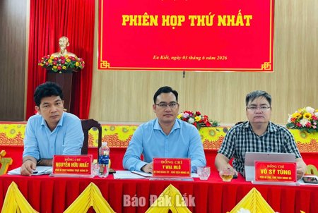 Xã Ea Kiết sẽ giảm 14 thôn, buôn sau sắp xếp
