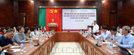 Tổ chức SCI hỗ trợ Đắk Lắk trên 68 tỷ đồng thực hiện các dự án vì trẻ em và cộng đồng
