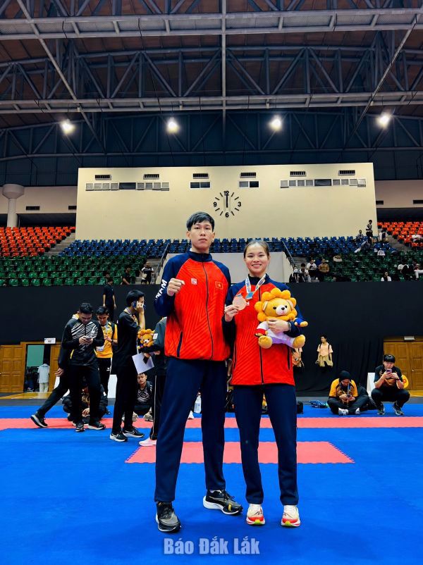 Giải vô địch các câu lạc bộ Karate quốc gia 2026: Chủ nhà Đắk Lắk đoạt 4 huy chương