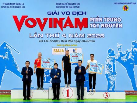 Giải vô địch Vovinam miền Trung – Tây Nguyên: Đắk Lắk xuất sắc đoạt 43 huy chương các loại