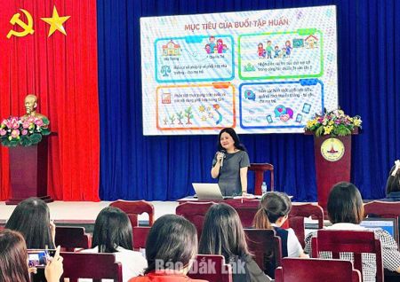Nâng cao năng lực quản lý, chăm sóc trẻ mầm non