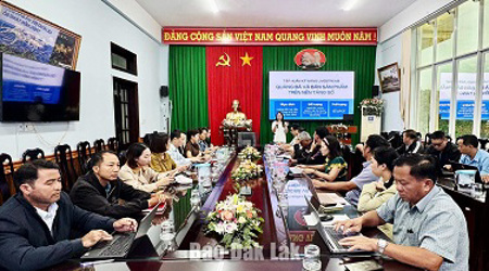 Krông Năng tập huấn kỹ năng livestream bán hàng trên nền tảng số