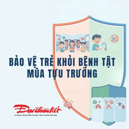 Bảo vệ trẻ khỏi bệnh tật mùa tựu trường