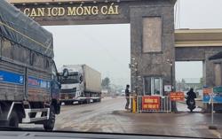 Dừng xét nghiệm COVID-19 với người, hàng hóa tại các cửa khẩu ở Móng Cái từ 8-1