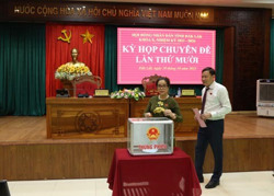 Kỳ họp Chuyên đề lần thứ mười HĐND tỉnh khóa X: Lấy phiếu tín nhiệm đối với người giữ chức vụ do HĐND tỉnh bầu