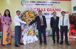 Trường Trung cấp Đắk Lắk tổ chức Lễ khai giảng năm học 2023 - 2024