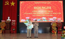Đồng chí Nguyễn Văn Long được bổ nhiệm Bí thư Huyện ủy Lắk