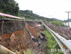 Tăng cường kiểm tra, rà soát các tuyến giao thông có nguy cơ sạt lở