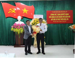 Ông Trần Văn Tân giữ chức vụ Phó Giám đốc Quỹ Đầu tư phát triển Đắk Lắk