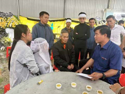 Hỗ trợ gia đình cán bộ kiểm lâm tử vong khi làm nhiệm vụ