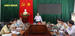 Huyện Krông Pắc: Tập trung tháo gỡ khó khăn trong GPMB thực hiện Dự án cao tốc Khánh Hòa - Buôn Ma Thuột