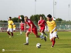 U20 Việt Nam thua 0-1 trận giao hữu với Dubai City FC