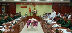 Đẩy nhanh tiến độ thi công đường Trường Sơn Đông