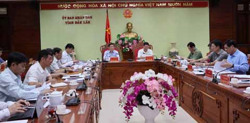 UBND tỉnh thông qua các nội dung trình HĐND tỉnh