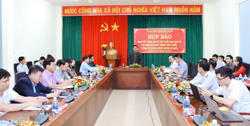 Họp báo thông tin về dự án Hệ thống thoát nước trung tâm hành chính huyện Cư Kuin