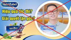 Sự thật về 'công trình nghiên cứu đỉnh cao' Nutrizabet: Mạo nhận chứng chỉ, bị Bộ Y tế cảnh báo