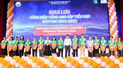Khai mạc chương trình Giao lưu “Hùng biện tiếng Anh” cấp tiểu học
