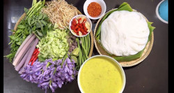 Món bún độc đáo của người Khmer