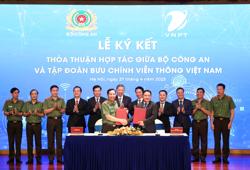 Bộ Công An và VNPT ký Thỏa thuận hợp tác chuyển đổi số