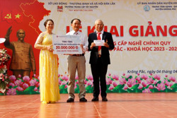Khai giảng khóa đào nghề hệ trung cấp chính quy tại huyện Krông Pắc