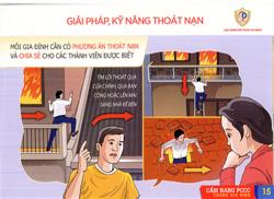 Một số kỹ năng cần thiết để xử lý khi có cháy
