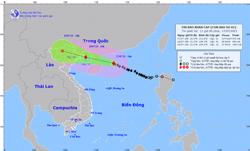 Bão số 1 đạt cực đại trong hôm nay, đang hướng về Quảng Ninh