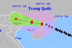 Sáng nay bão số 1 đổ bộ Quảng Ninh-Hải Phòng