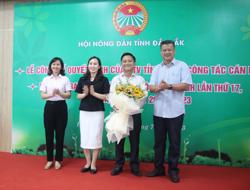 Bầu bổ sung chức danh Phó Chủ tịch Hội Nông dân tỉnh