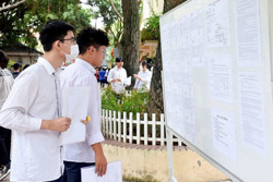Trung bình mỗi thí sinh đăng ký khoảng gần 5 nguyện vọng xét tuyển vào đại học