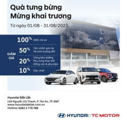 ƯU ĐÃI DỊCH VỤ: Quà tưng bừng - Mừng khai trương